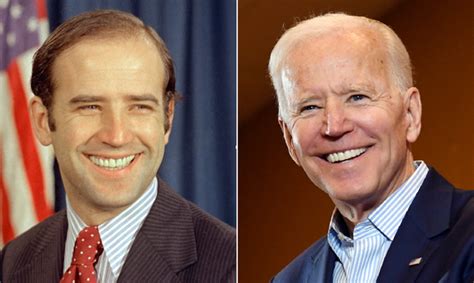 joe biden young vs old